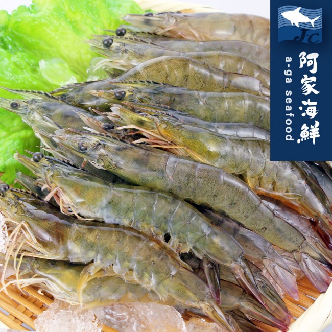 【阿家海鮮】頂級金牌白蝦31~35Pcs (600g/盒)